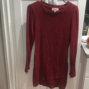 Size Small Red Form Fitting Dress